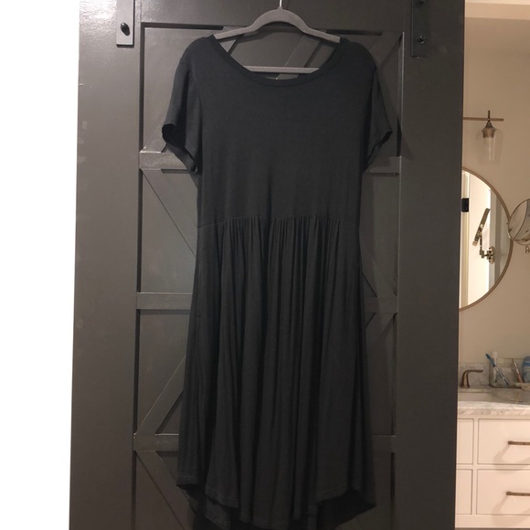 tickled teal Dresses & Skirts - Tickled teal black stretchy dress